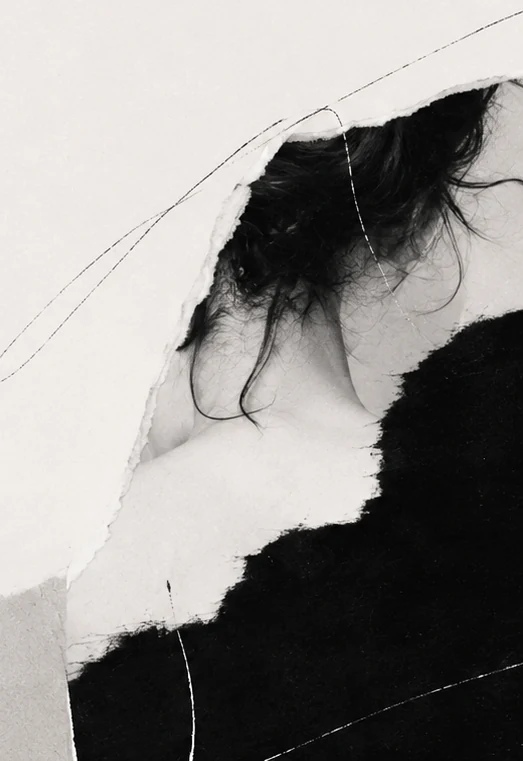 Monochrome artist collage